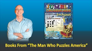 Jumble Crossword Jackpot Puzzle Book  David L Hoyt [upl. by Wendolyn]