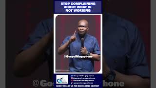 STOP COMPLAINING ABOUT WHAT IS NOT WORKING APOSTLE JOSHUA SELMAN shorts joshuaselman koinonia [upl. by Jessika]