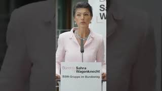 Sahra Wagenknecht kritisiert die Kompromisslosigkeit Selenskyis bsw [upl. by Zavras]