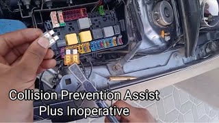 Mercedes Benz Collision Prevention Assist Plus Inoperative  Fixed [upl. by Hallvard706]