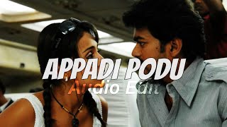 Appadi Podu  KK amp Anuradha Sriram audio editslowed and reverblofi kk audioeditbadass [upl. by Nosna510]