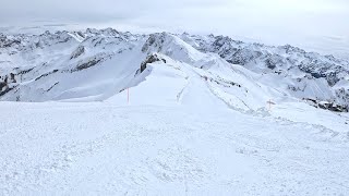 Piste 4 Nebelhorn Skiing in Oberstdorf Germany [upl. by Angelique189]