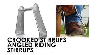 Crooked Stirrups Angled Riding Stirrups [upl. by Moina]