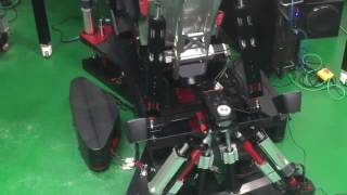 RCRAFT Multi AXIS Motion Simulator System First Movie [upl. by Annayak]