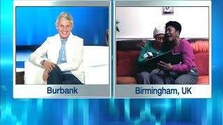 Ellen Surprises Her Biggest UK Fans [upl. by Drarreg]