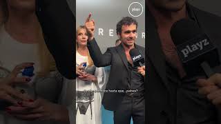 NAJWA NIMRI Y BORJA LUNA😍 alfombraroja netflix entrevista cine series actor shortvideos [upl. by Buna]