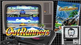 Outrunners Mega Drive Outrun Sequel Quick Play  Nostalgia Nerd [upl. by Nuawad]