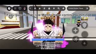 How to use Mahito second form jujutsushenanigans anime video roblox [upl. by Ahsiekram]