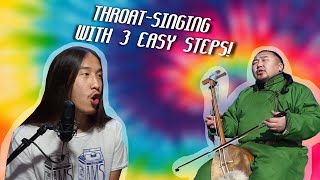 How to Throat Sing With 3 Easy Steps Kargyraa Style [upl. by Vernon]