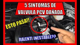 💥5 Sintomas De VÁLVULA PCV En MAL ESTADO ⚠️ASI FALLARÁ TU CARRO ⚠️ [upl. by Ecissej88]