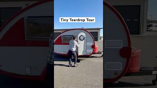 Tiny Teardrop Camper Tour  NuCamp TAB 320 S [upl. by Horodko388]