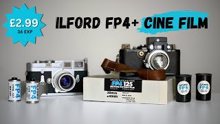 🟡 Switching to Ilford FP4  Cheapest BampW 35mm Film in 2024 [upl. by Nnaylime]