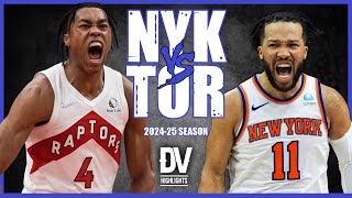 New York Knicks vs Toronto Raptors Full Game Highlights  Dec 09 2024  Regular Season [upl. by Rutra686]