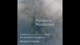 Planetary Boundaries Biosphere Integrity [upl. by Emoreg]