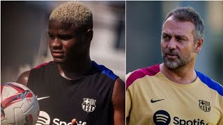 MIKAYIL FAYE  Futur pilier de la défense du Barça de Hansi Flick [upl. by Almallah418]