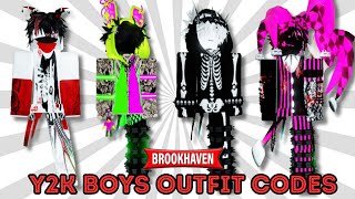 EMO BOYS OUTFIT CODES FOR BERRY AVENUE BLOXBURG AND BROOKHAVEN [upl. by Eanram819]