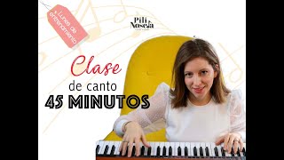 45 Minutos de CLASE DE CANTO [upl. by Cris218]