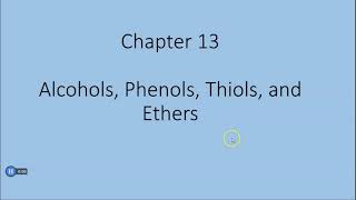 Alcohols Phenols and Thiols Names [upl. by Grosmark]