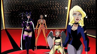 Justice League Girls vs Wonder Woman  Justice League Unlimited [upl. by Hgielsel]