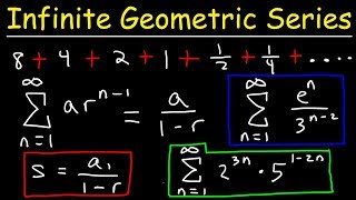 Finding The Sum of an Infinite Geometric Series [upl. by Clotilda]