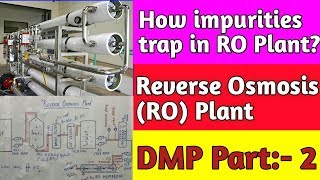 RO Plant  Reverse Osmosis Plant working and principles  DMP in Hindi [upl. by Akinet]