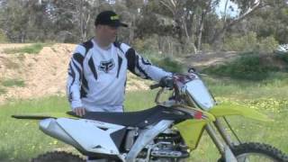 Suzuki 2011 RMZ 450 Review [upl. by Ezaria637]