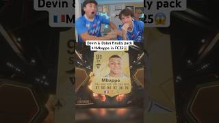 Devin amp Dylan finally pack 🇫🇷Mbappe in FC25😱 [upl. by Kceb]