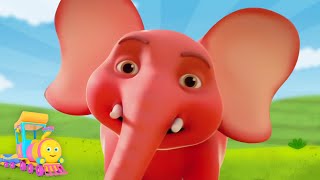 Ek Mota Hathi Ghumne Chala एक मोटा हाथी Hindi Cartoon and Kids Animated Videos [upl. by Ky]