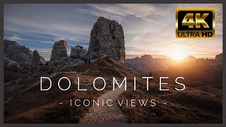 Dolomites Cinematic 4K  Relaxing with Mini 3 Pro [upl. by Attenna]