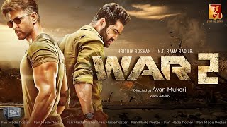 WAR 2  Official Trailer  Hrithik Roshan  Jr NTR  Siddharth Anand Yash Raj Films Kabir Updates [upl. by Vento]