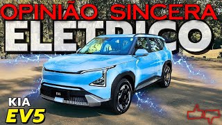 NOVO Kia EV5 SUV elétrico INCRÍVEL Muita AUTONOMIA tecnologia Melhor que BYD Avaliação completa [upl. by Sibbie]