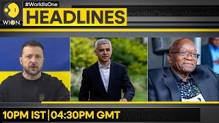 Sadiq Khan is Londons Mayor again  ANC puts off Zumas hearing  WION [upl. by Fernande]