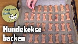 Rund um den Hund Hundekekse selber backen [upl. by Salvay]