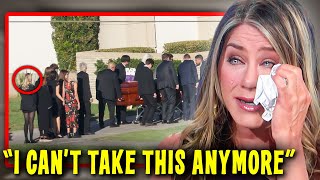 Jennifer Aniston Breaks Down After Matthew Perrys Funeral [upl. by Drol883]