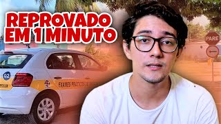 REPROVEI NA PROVA PRÁTICA DO DETRAN [upl. by Flin244]