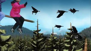 Fifi amp Riri do Room on the Broom The Animated Experience [upl. by Atnahs187]