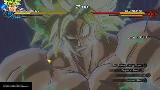 A Real DBS Broly Combo Dont Grab Spam  Dragon Ball Xenoverse 2 [upl. by Aeslehc226]