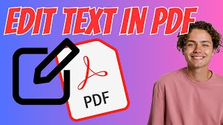 How to Edit Text in PDF File [upl. by Cassaundra604]