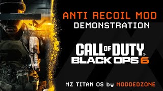 Ultimate Anti Recoil Mod for COD Black OPS 6  ModdedZonecom Demonstration [upl. by Feldstein]