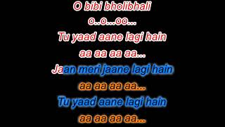 Tirchi Topi Wale Babu Bhole Bhale  Tridev  Karaoke For Male With Female Voice Of Maneesha Ji [upl. by Rooney]