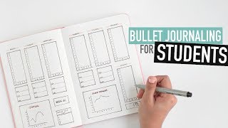 Bullet Journaling FOR STUDENTS  BackToSchool Planner [upl. by Dewhirst404]