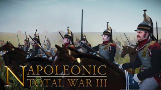 CUIRASSIERS TRY TO SMASH THROUGH AT QUATRE BRAS  NTW 3 Napoleon Total War Multiplayer Battle [upl. by Enamart]