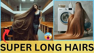 The Secret World of Extreme Long Hairs  Real Rapunzels [upl. by Yalahs]