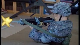 GI JOE Stop Motion  Marine Joes Arrival [upl. by Ferino429]