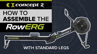 Concept2 Rower Assembly How to Assemble your Concept2 RowErg Rowing Machine [upl. by Matteo]