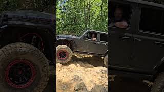 JL Rubicon On King Coilovers Doing Some OffRoading [upl. by Warton]