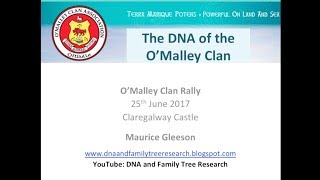 OMalley Clan DNA Project [upl. by Gefen]