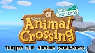 My Animal Crossing New Horizons Twitter Clip Archive 20202023 [upl. by Hiro]