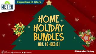 Metro Home Holiday Bundles October 16  December 31 2023 [upl. by Herv]