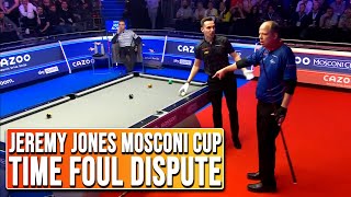 The Jeremy Jones Mosconi Cup Time Foul Dispute  2021 Mosconi Retrospective [upl. by Notsud]